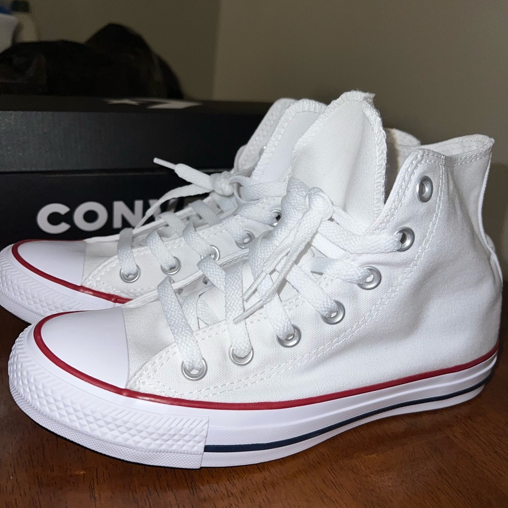 White high top converse